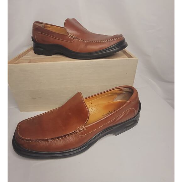 Cole Haan- Men's Brown Loafer Shoes- Size 11 - Picture 1 of 6